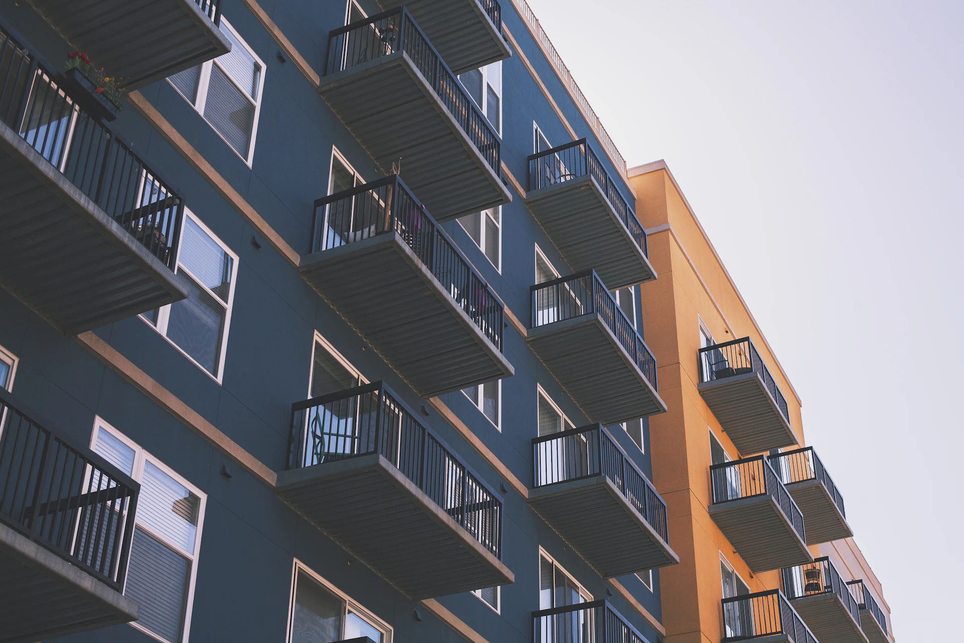 Illustrative apartment building